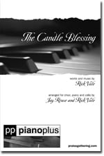 Candle Blessing SATB choral sheet music cover